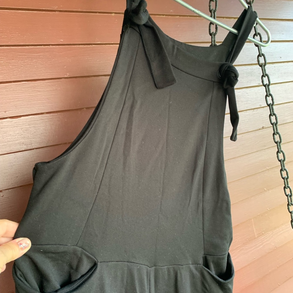 Snag dungarees overalls size E black worn only once!